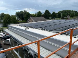 AllShield Blue zonnepanelen op brandbaar bitumen dak wel verzekerbaar